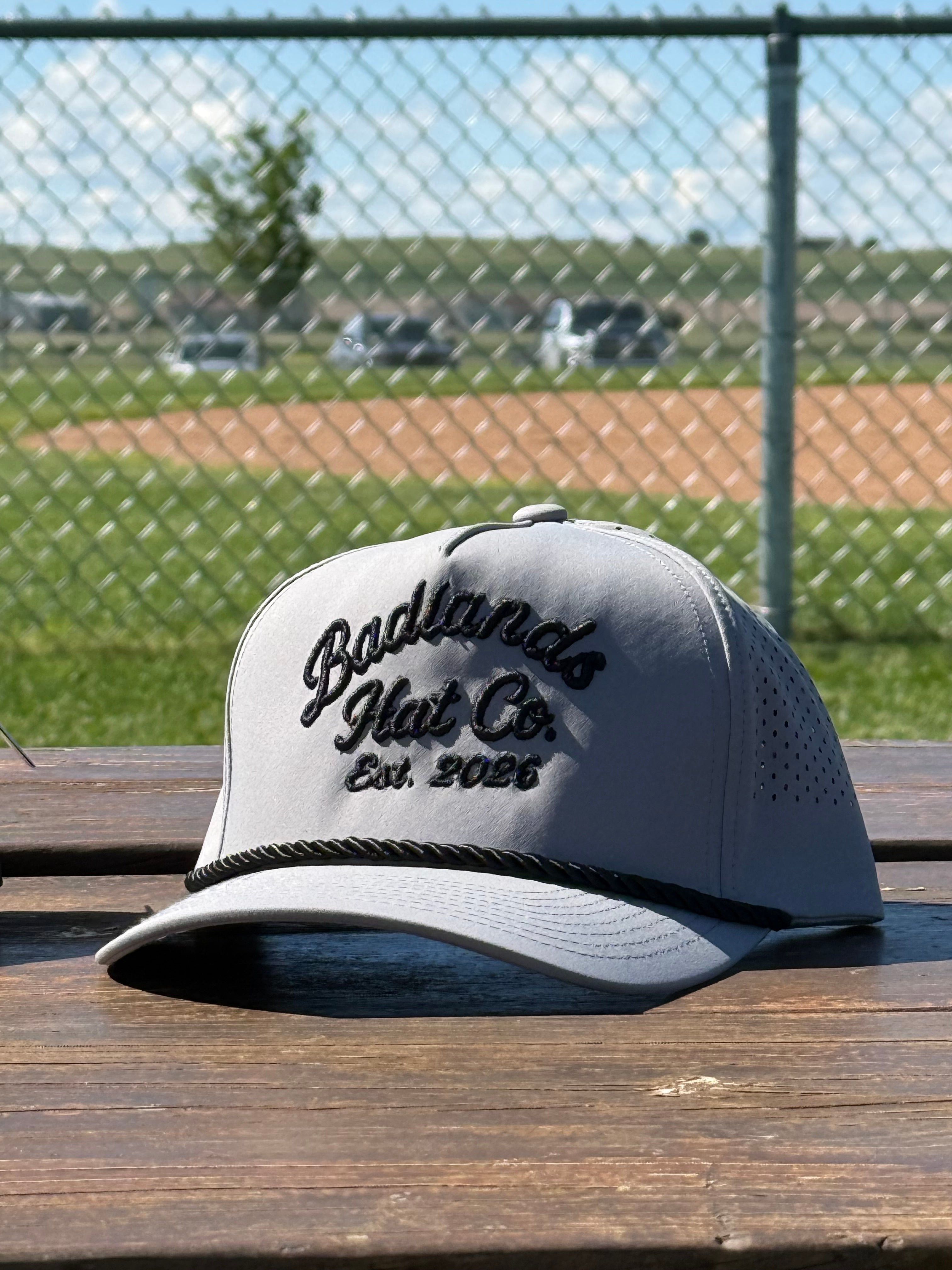 Grey Badlands Hat Co. Drop #3 Hat